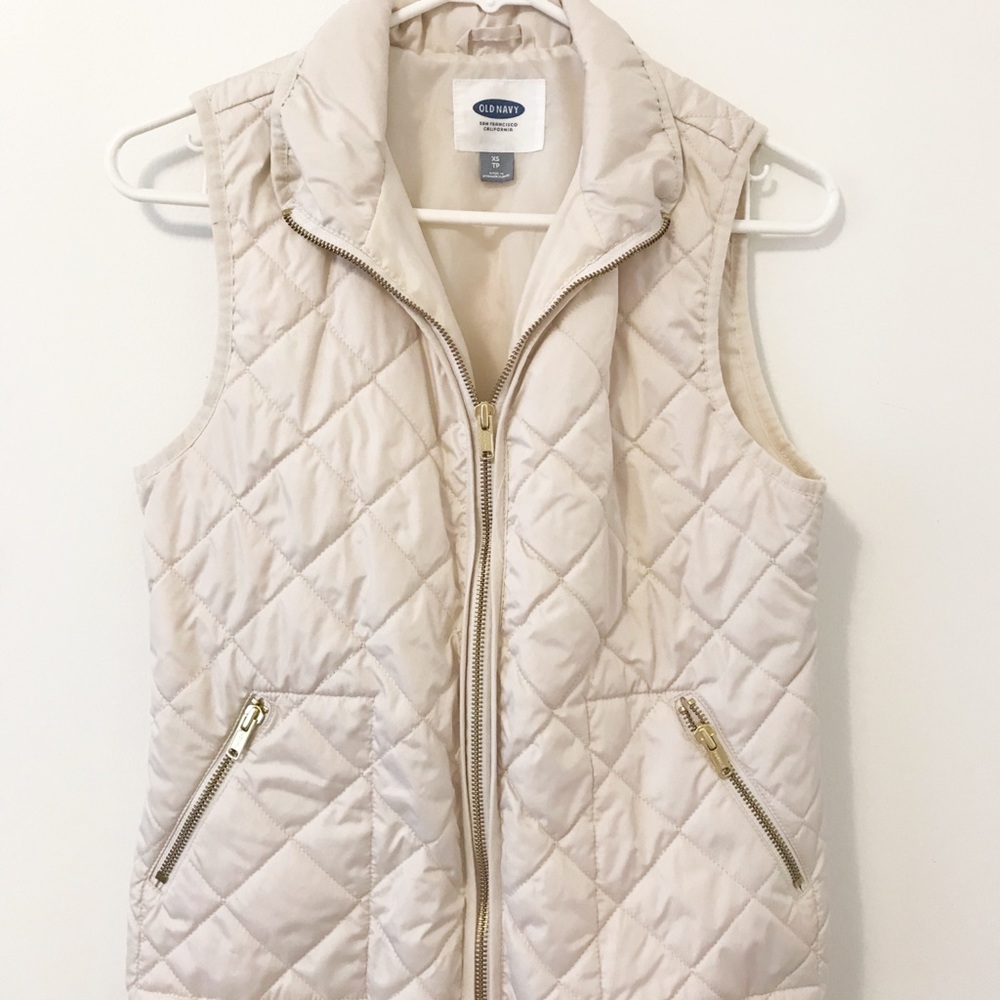 Ivory Old Navy vest